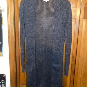 Women’s grey cardigan